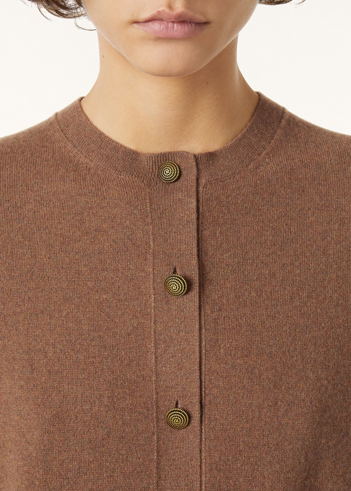 CLASSIC BABY CASH CARDIGAN SWEATER GG  12_FAQ8645_H19I_2