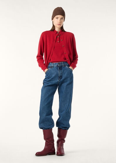 CLASSIC BABY CASH CARDIGAN SWEATER GG  12