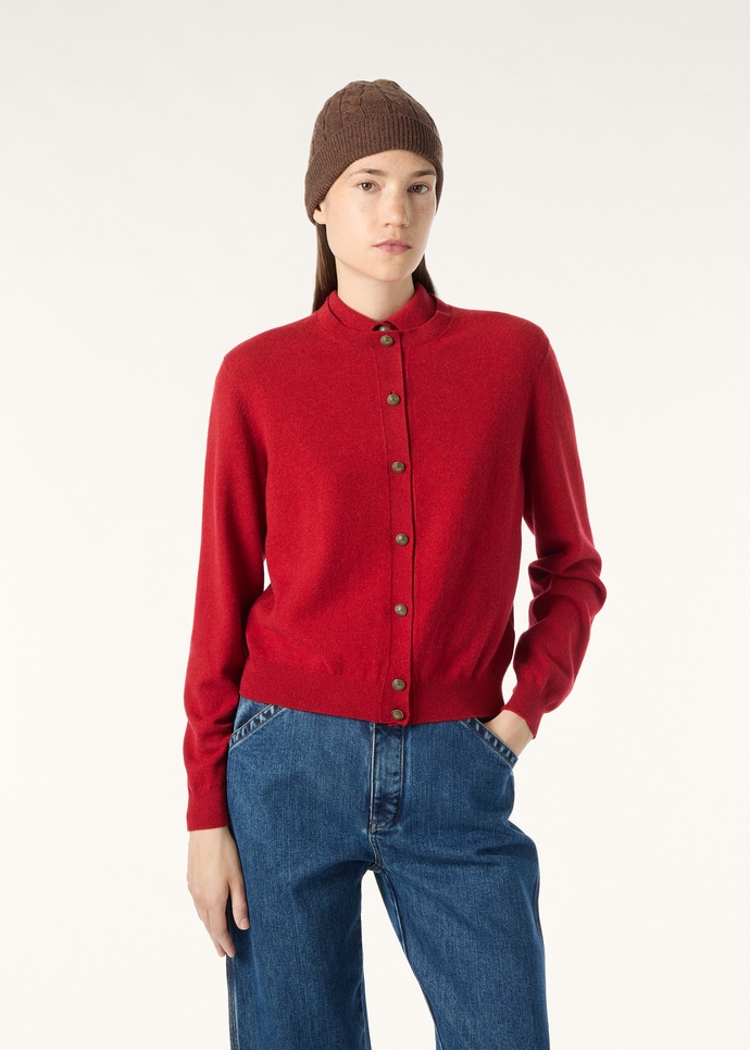 CLASSIC BABY CASH CARDIGAN SWEATER GG  12_FAQ8645_R0FU_3