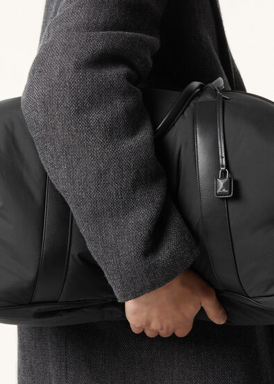 WIND DUFFLE WIND/ROUNDED LEATHER