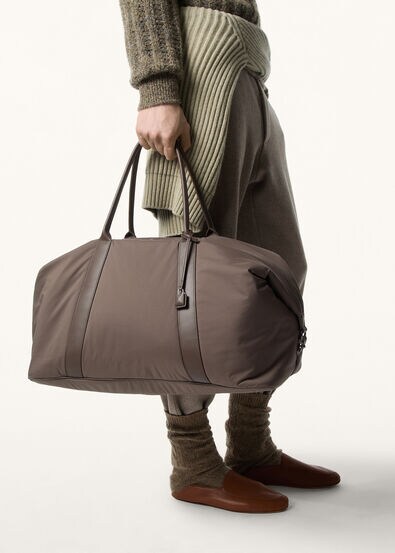 WIND DUFFLE WIND/ROUNDED LEATHER