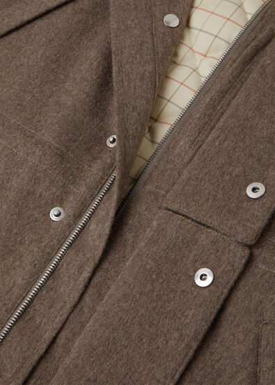 LORO PIANA ICER MINI PARKA CASH STORM