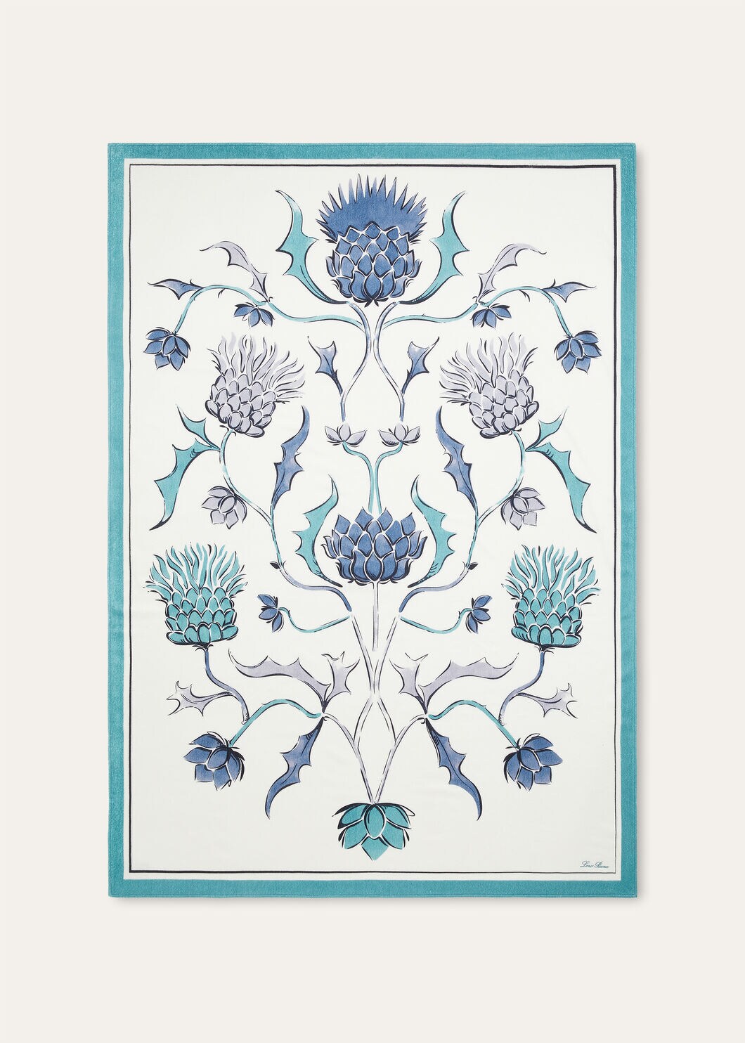 LORO PIANA CARDO RAMAGE PLAID CASH