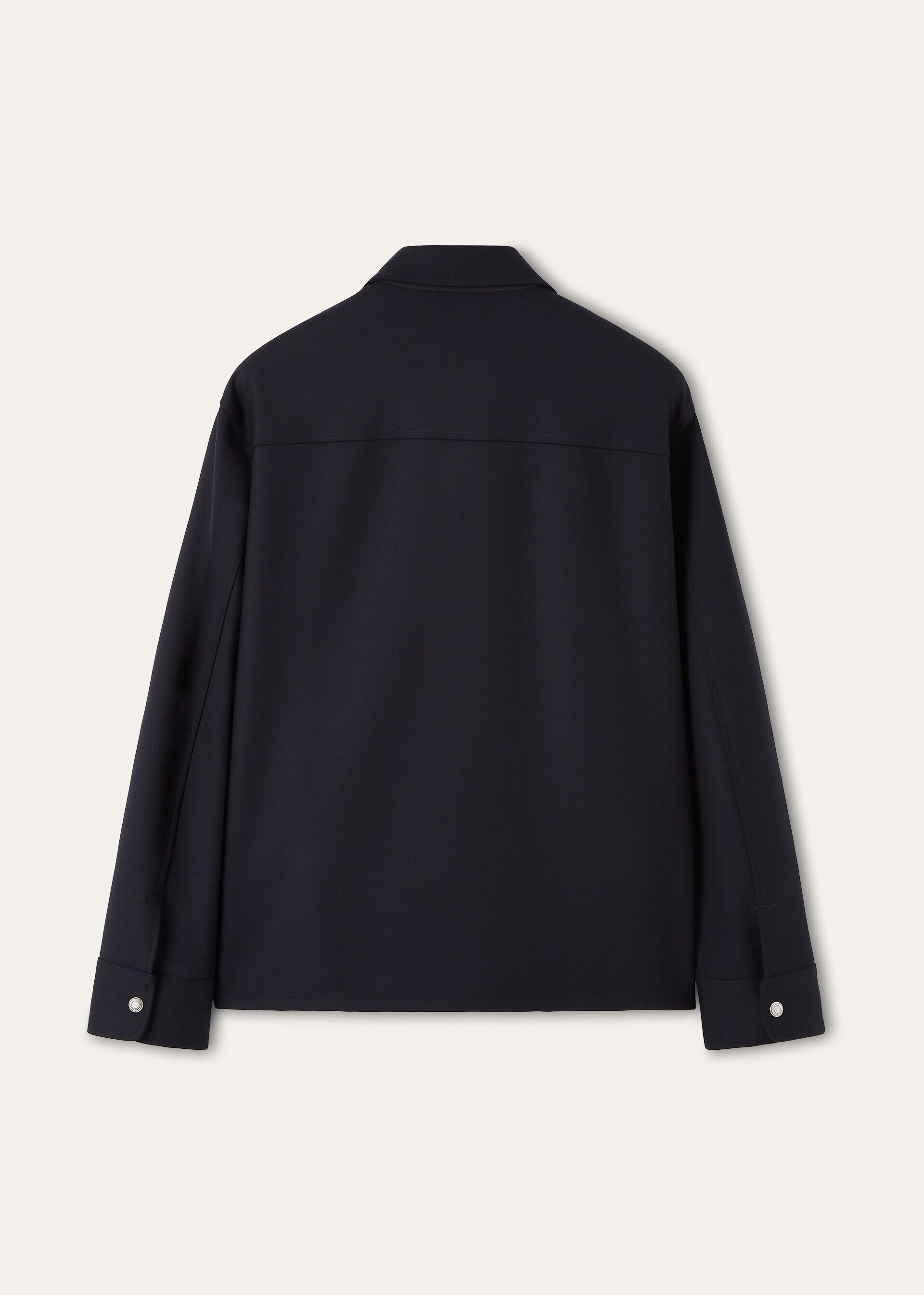 PRAY SHIRT DOUBLE WOOL TELA