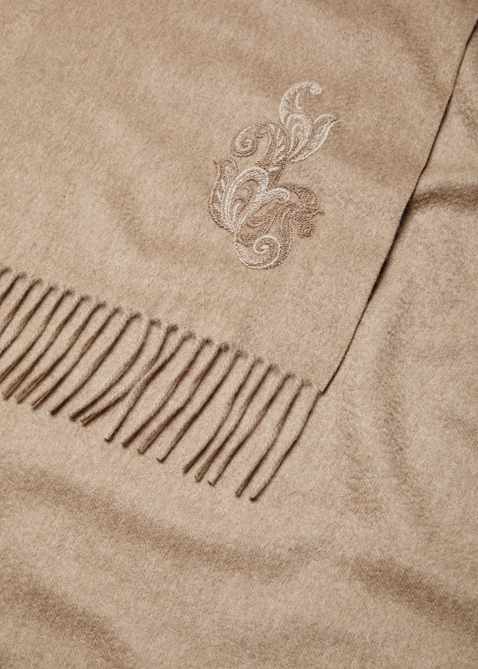 GRANDE UNITA SCARF CHANDANI HORSE EMBROIDERED CASH_FAQ8959_D440_NR_3