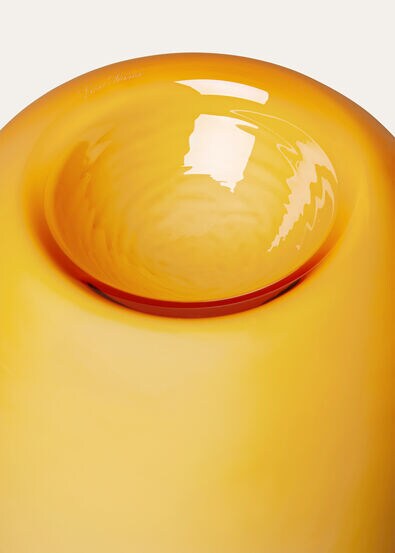 VASE TWO TONE LARGE GLASS