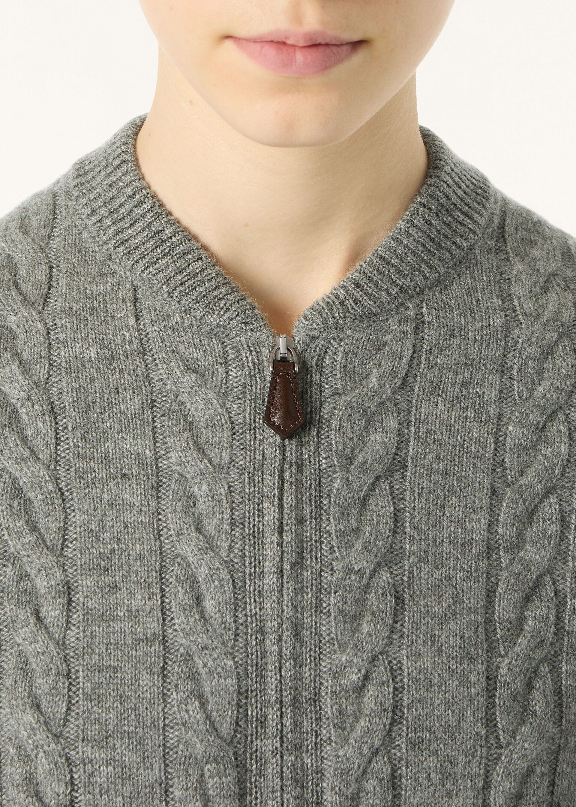 CEDAR BOMBER SWEATER CASH GG 8