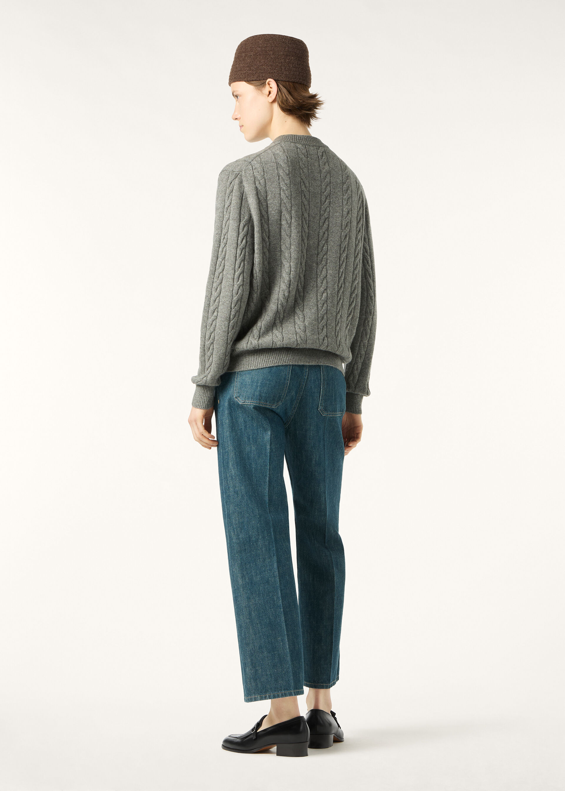 CEDAR BOMBER SWEATER CASH GG 8