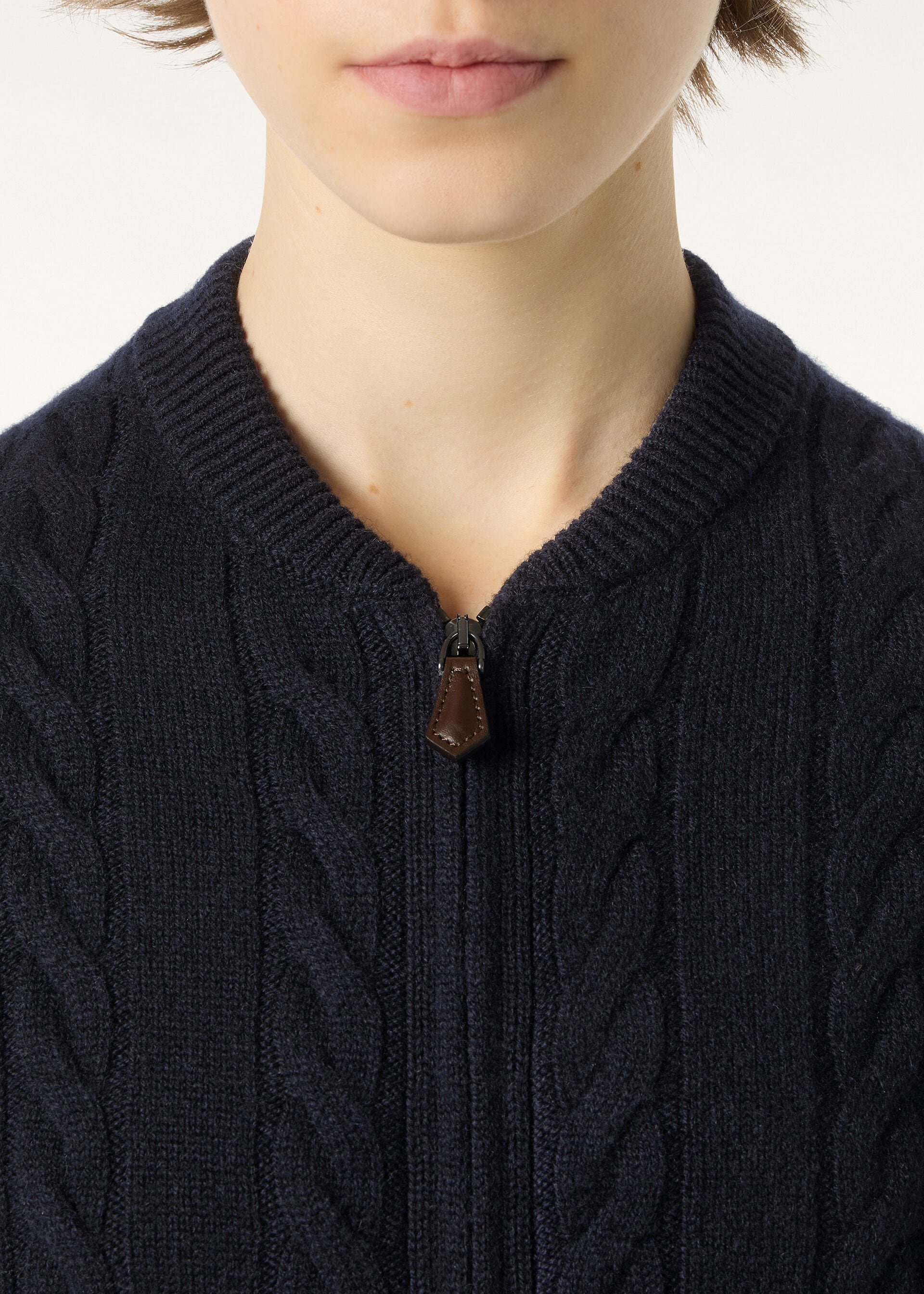 CEDAR BOMBER SWEATER CASH GG 8