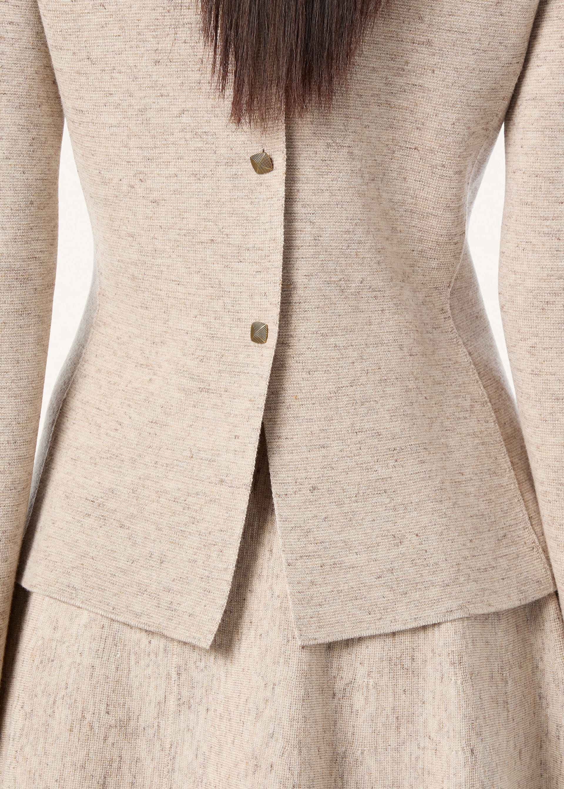 WILLOW ROUNDNECK SWEATER CASH LINEN WOOL GG 7