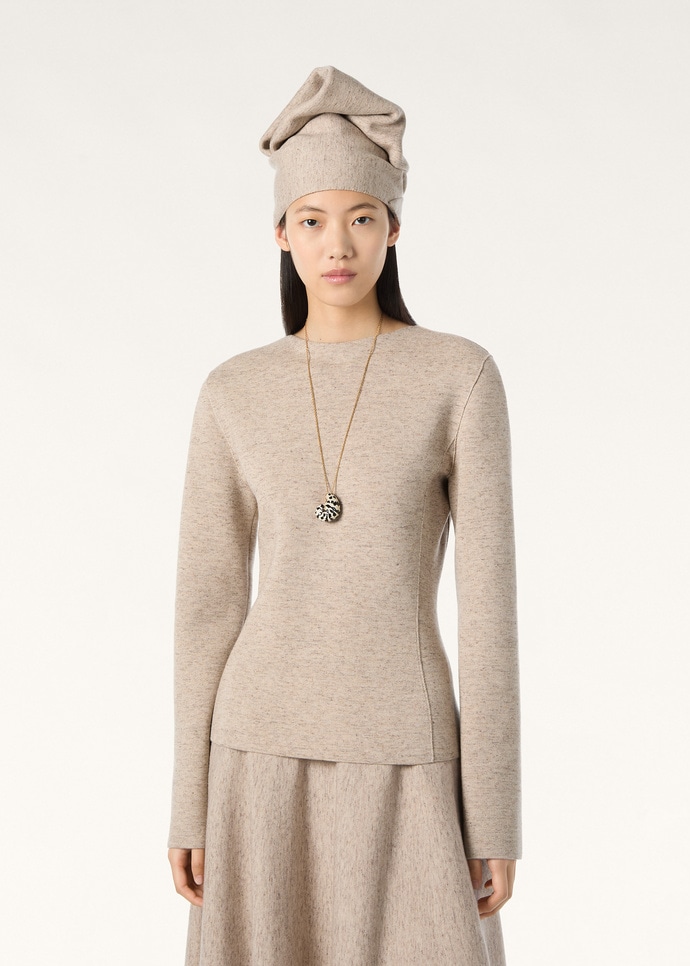 WILLOW ROUNDNECK SWEATER CASH LINEN WOOL GG 7_FAQ9064_B5WO_3