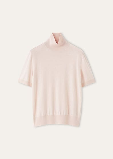 ICONIC ROYAL LIGHTNESS SS TURTLENECK SW. WOOL SILK GG 18