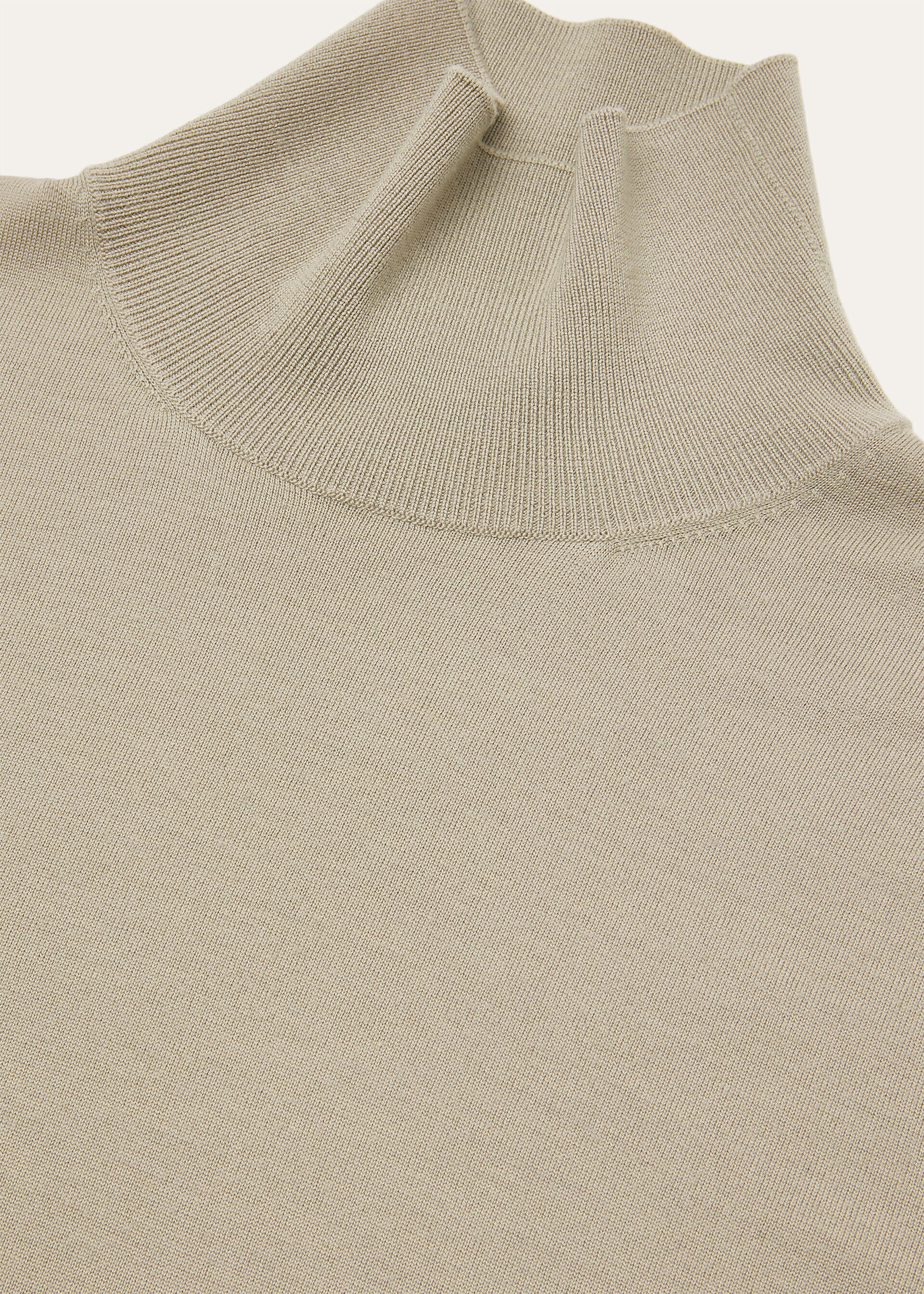 ICONIC ROYAL LIGHTNESS SS TURTLENECK SW. WOOL SILK GG 18