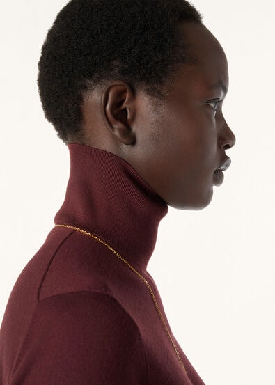 ICONIC ROYAL LIGHTNESS SS TURTLENECK SW. WOOL SILK GG 18