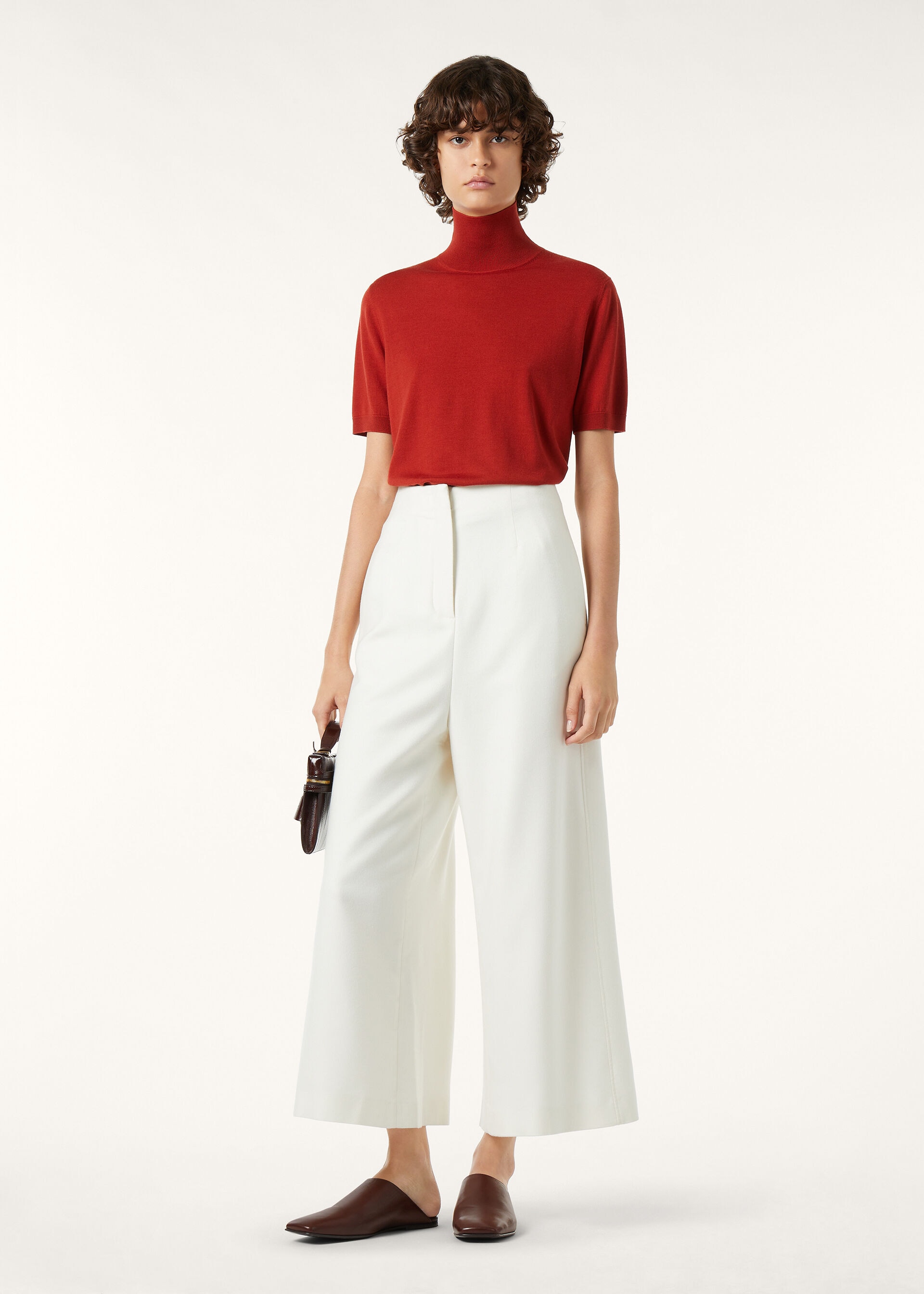 ICONIC ROYAL LIGHTNESS SS TURTLENECK SW. WOOL SILK GG 18