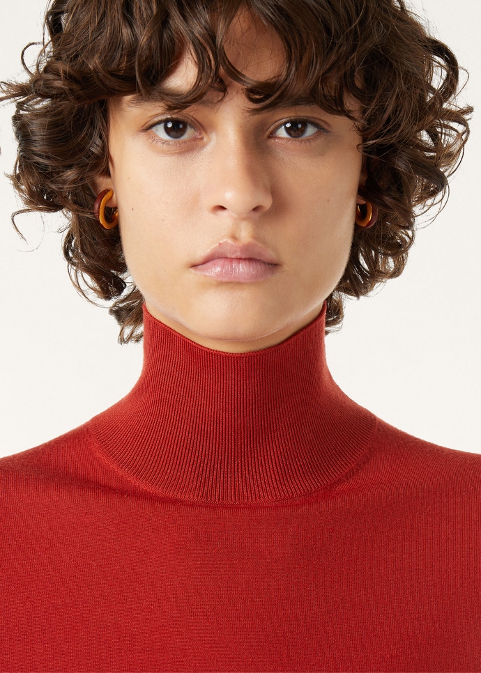 ICONIC ROYAL LIGHTNESS SS TURTLENECK SW. WOOL SILK GG 18_FAQ9077_R0FN_2