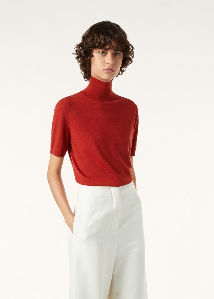 ICONIC ROYAL LIGHTNESS SS TURTLENECK SW. WOOL SILK GG 18_FAQ9077_R0FN_3