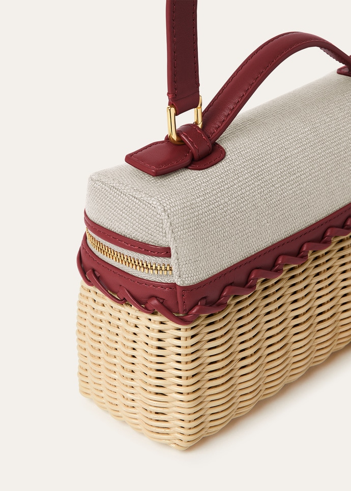 EXTRA POCKET L19 EW WICKER/NATURAL CNVS /RNDED LTH_FAQ9101_F7XZ_NR_4