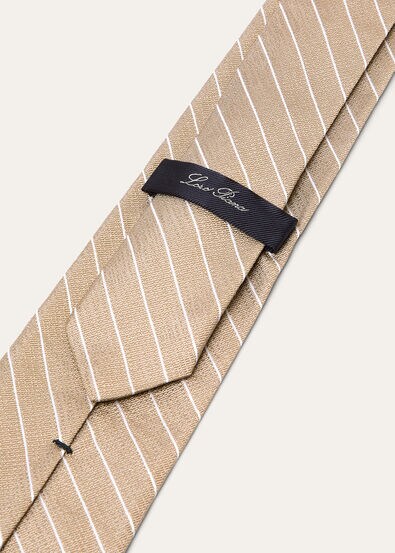 YALE TIE 8 ROYAL STRIPE SILK