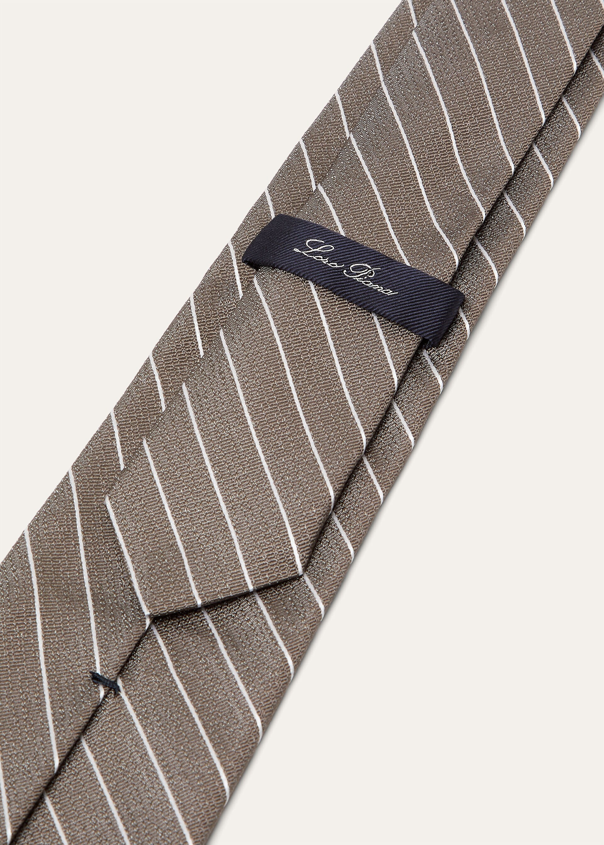 YALE TIE 8 ROYAL STRIPE SILK
