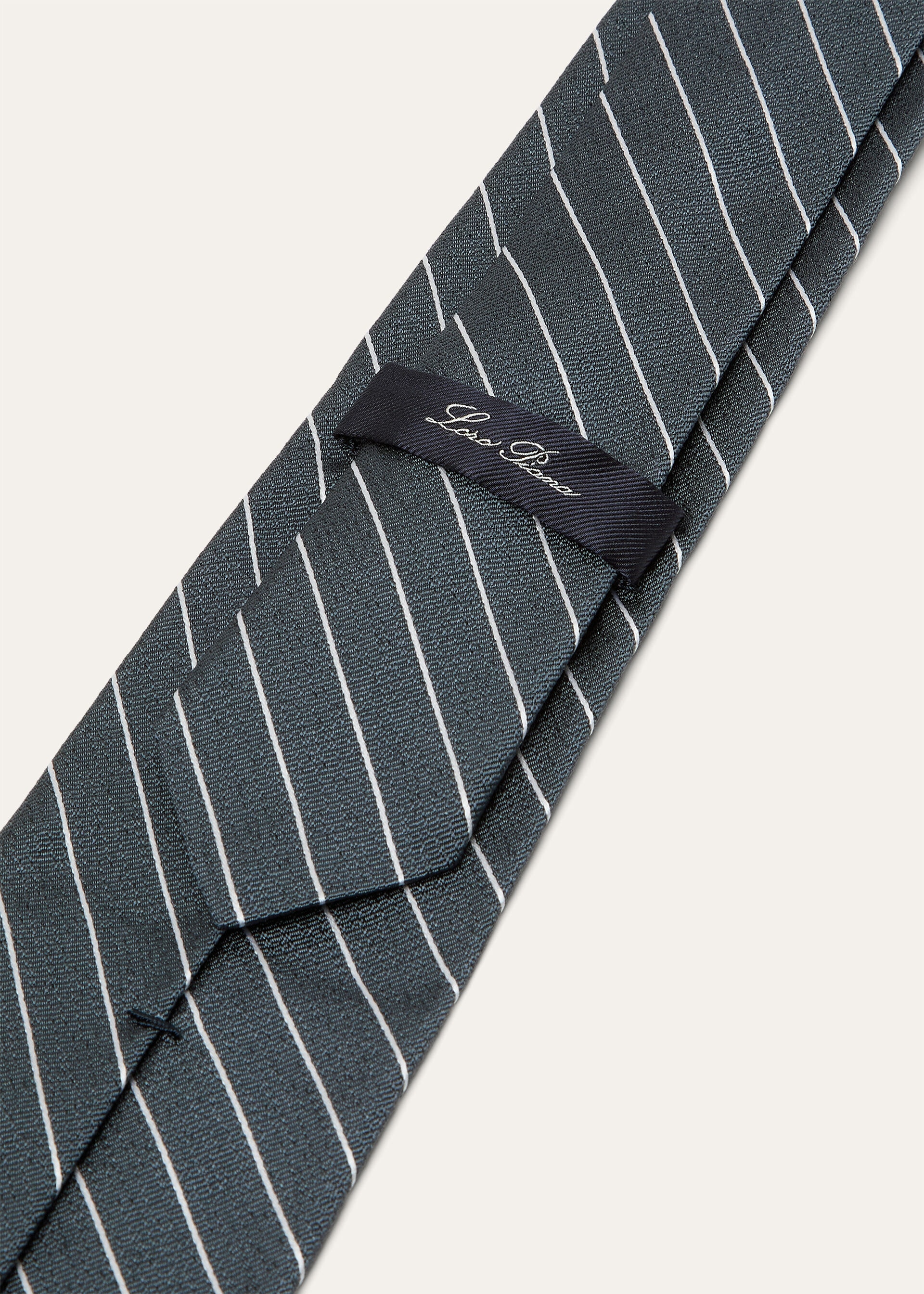 YALE TIE 8 ROYAL STRIPE SILK