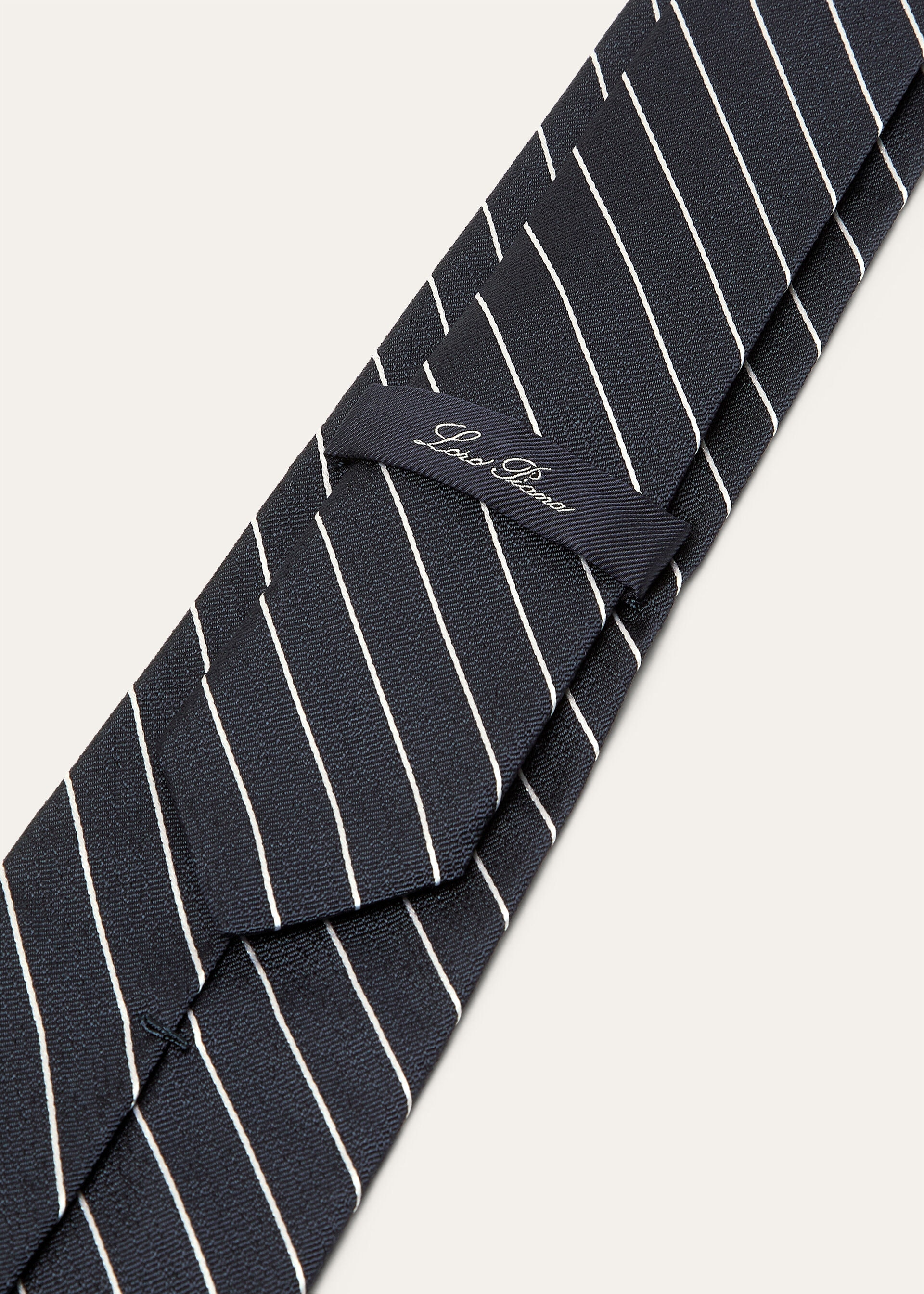 YALE TIE 8 ROYAL STRIPE SILK