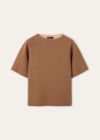 PICHOLA SS CREWNECK BICOLOR SW. COTTON GG 18