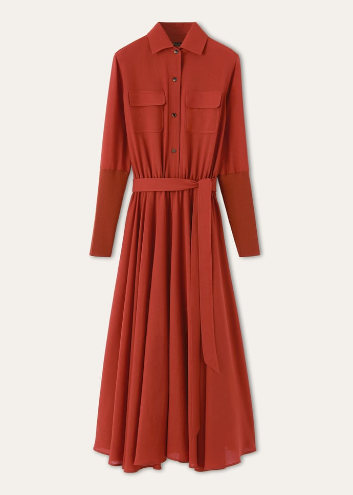 VERLAINE DRESS BREEZE WOOL_FAQ9183_P0CB_5