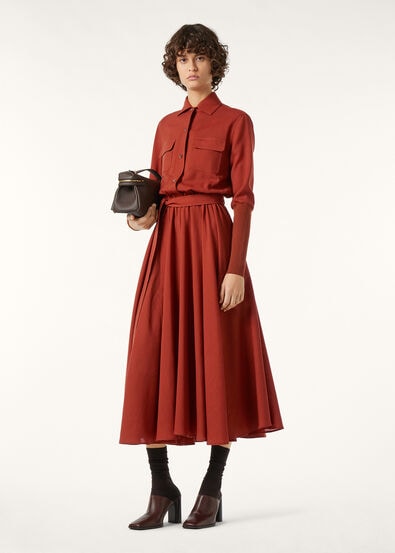 VERLAINE DRESS BREEZE WOOL