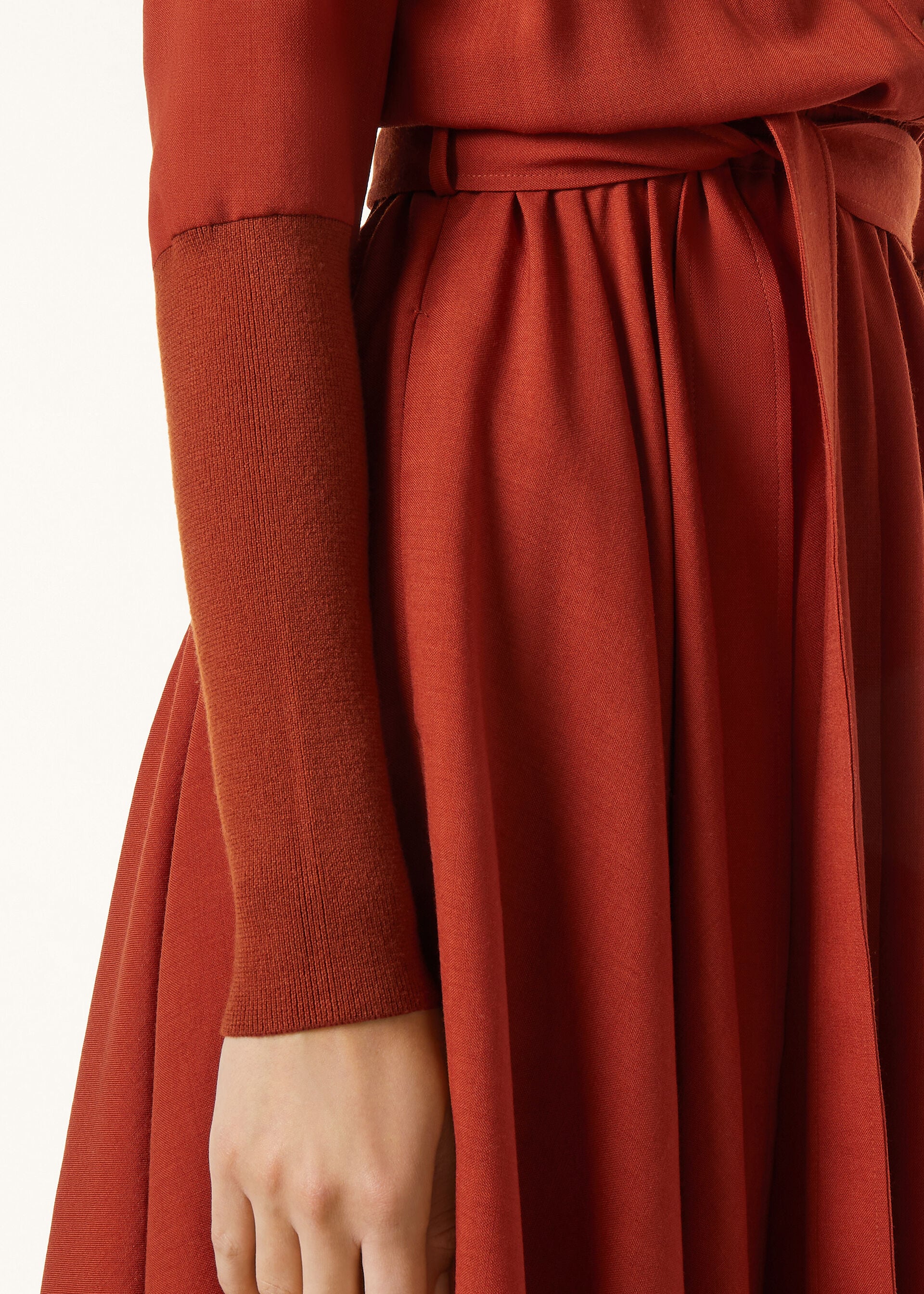 VERLAINE DRESS BREEZE WOOL