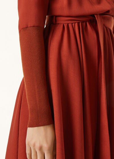 VERLAINE DRESS BREEZE WOOL