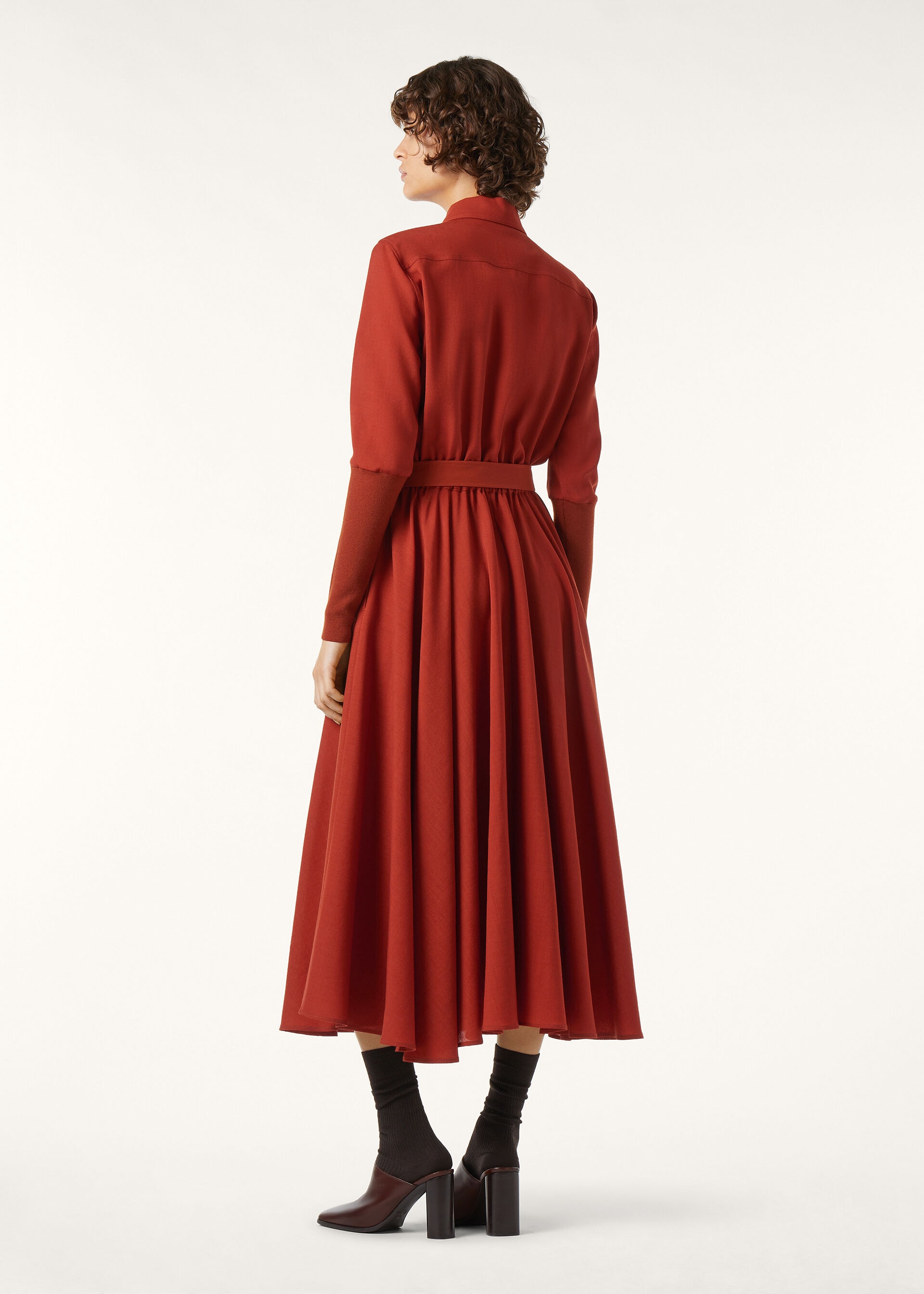 VERLAINE DRESS BREEZE WOOL