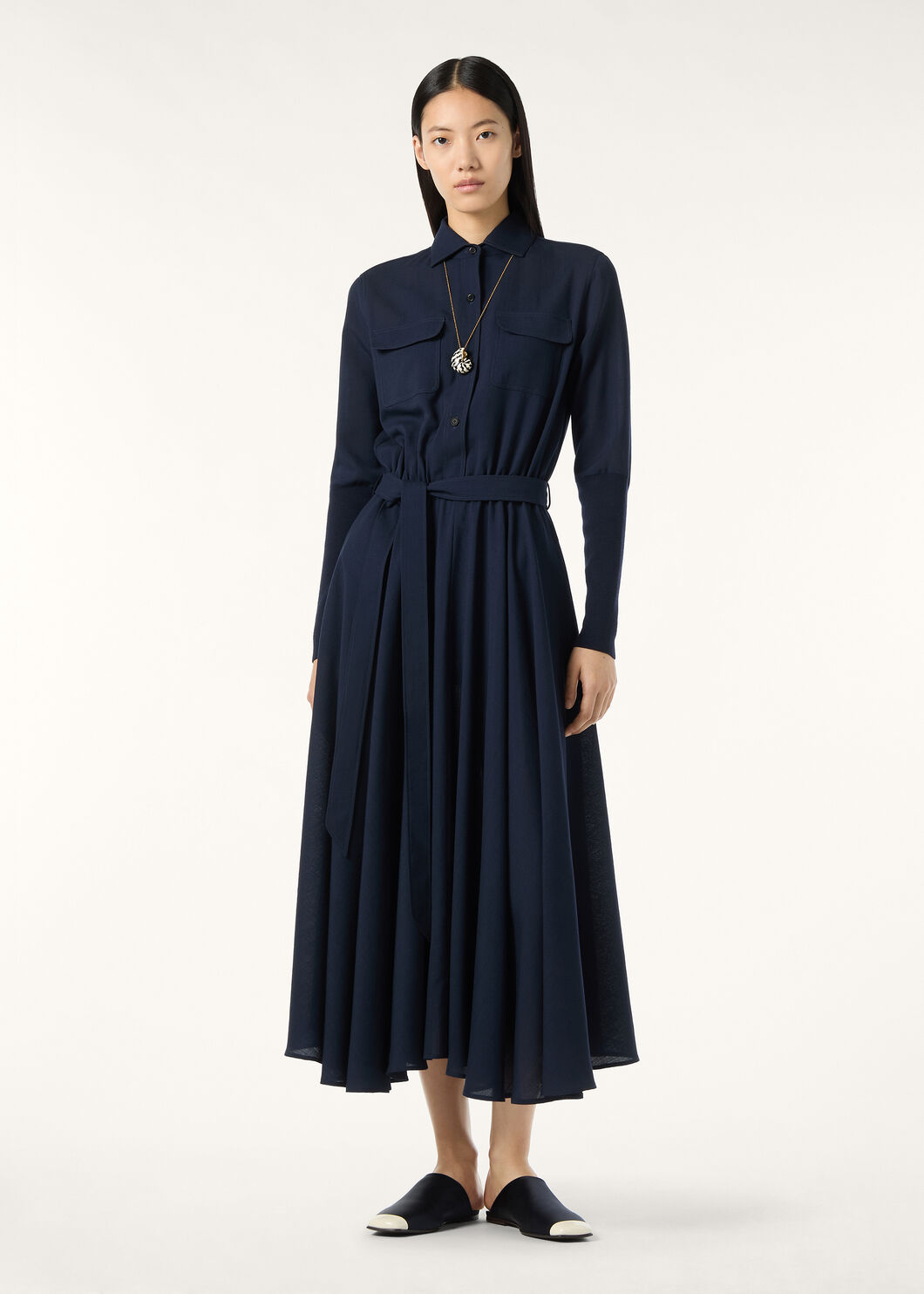 VERLAINE DRESS BREEZE WOOL