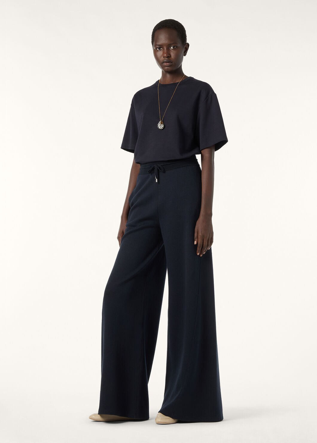 VIERA WIDE PANTS LUXURY FLEECE