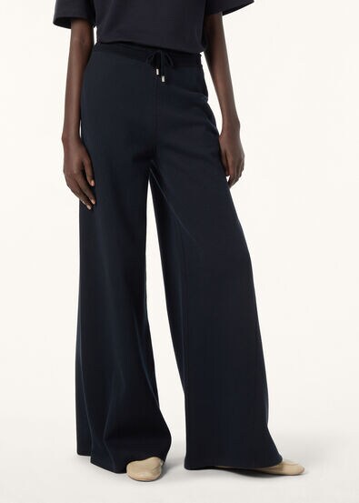 VIERA WIDE PANTS LUXURY FLEECE