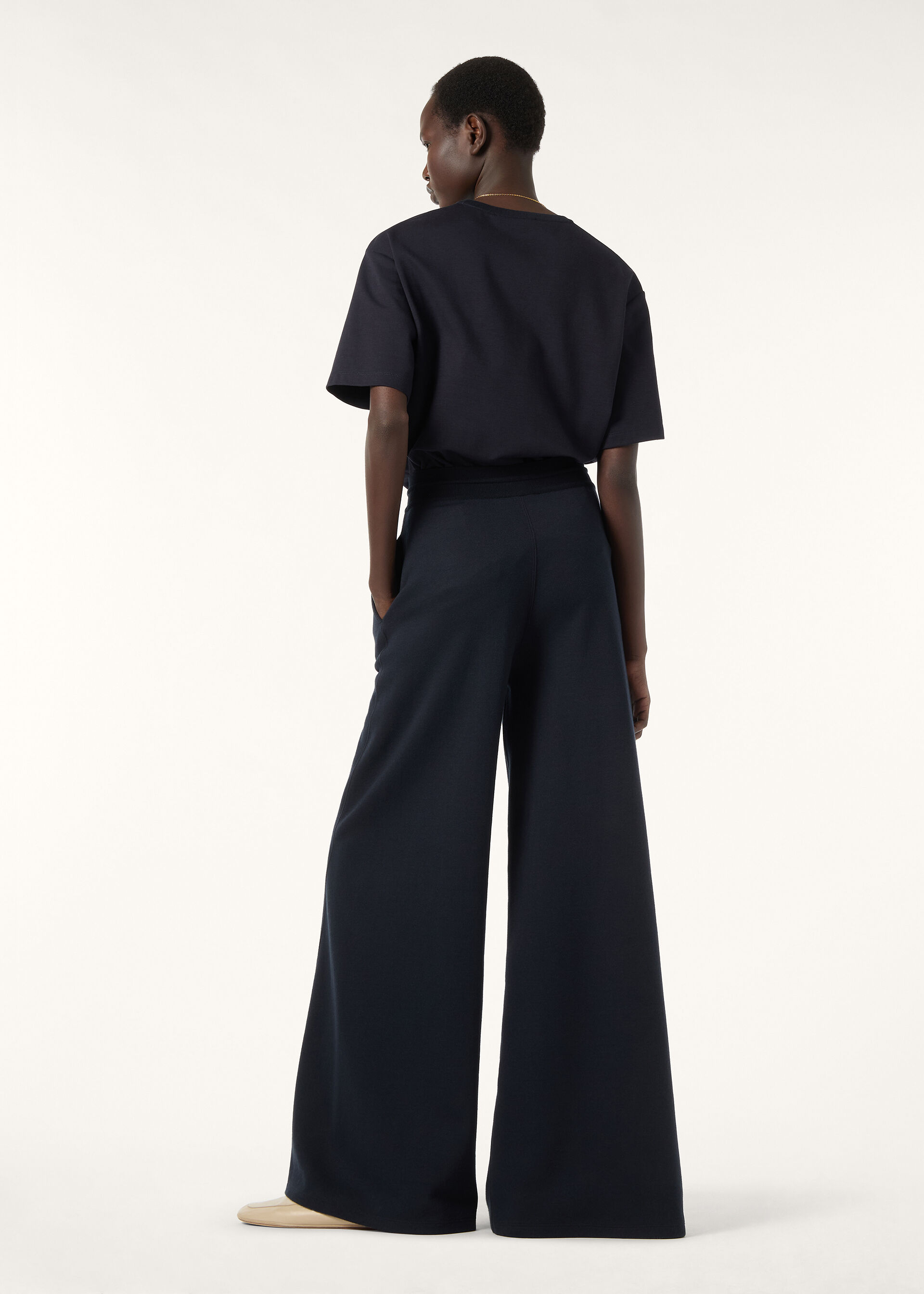 VIERA WIDE PANTS LUXURY FLEECE