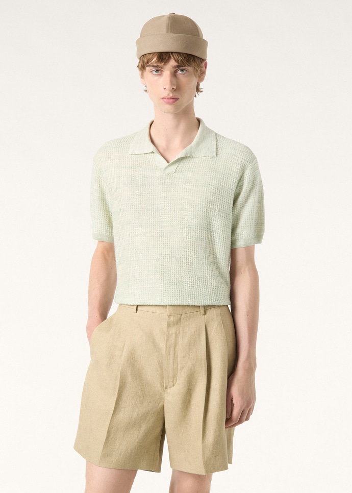 SAVAN SS POLO BUTTONLESS LINEN SILK GG 14_FAQ9229_J2BS_3