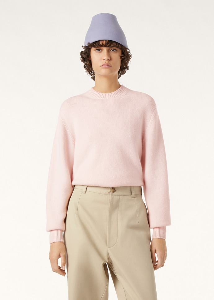 CLASSIC BABY CASH CREWNECK SWEATER GG 5_FAQ9314_30G3_3