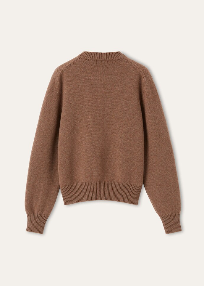 CLASSIC BABY CASH CREWNECK SWEATER GG 5_FAQ9314_H19I_6