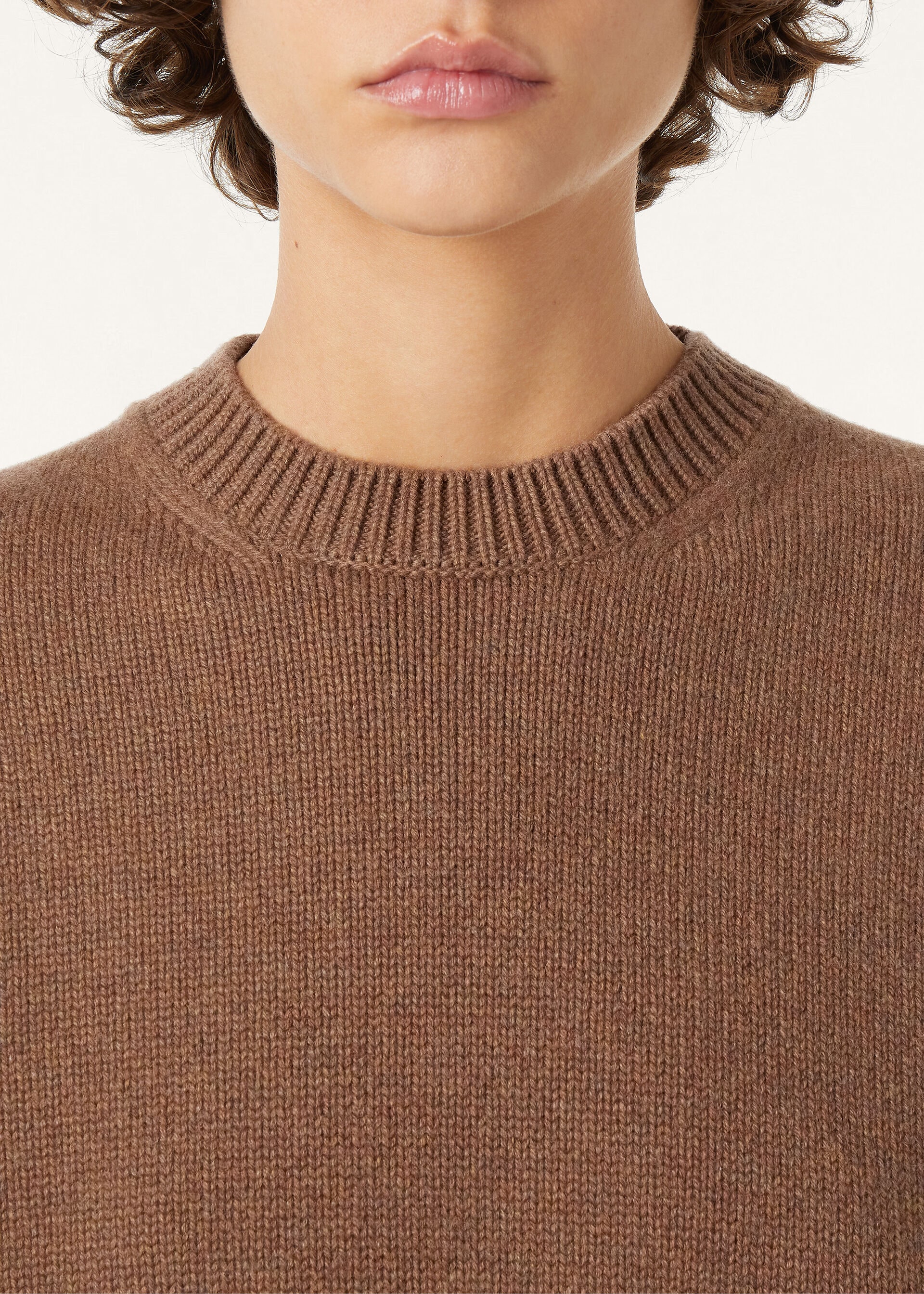 CLASSIC BABY CASH CREWNECK SWEATER GG 5