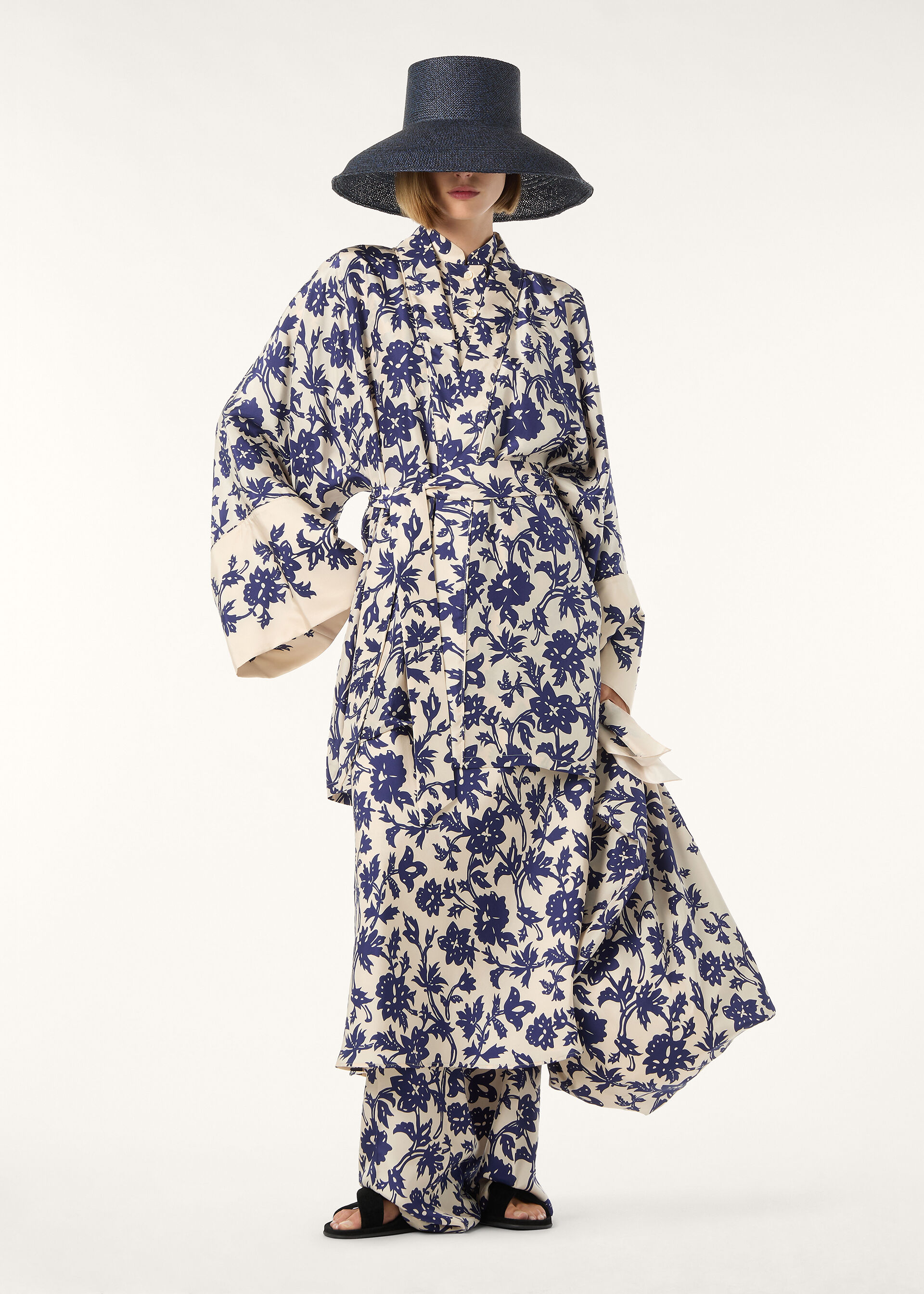 CHARIS SKIRT SUMMER LOTUS SILK