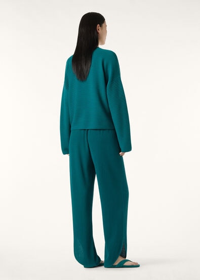 GENTIAN TROUSERS SILK COTTON GG 18