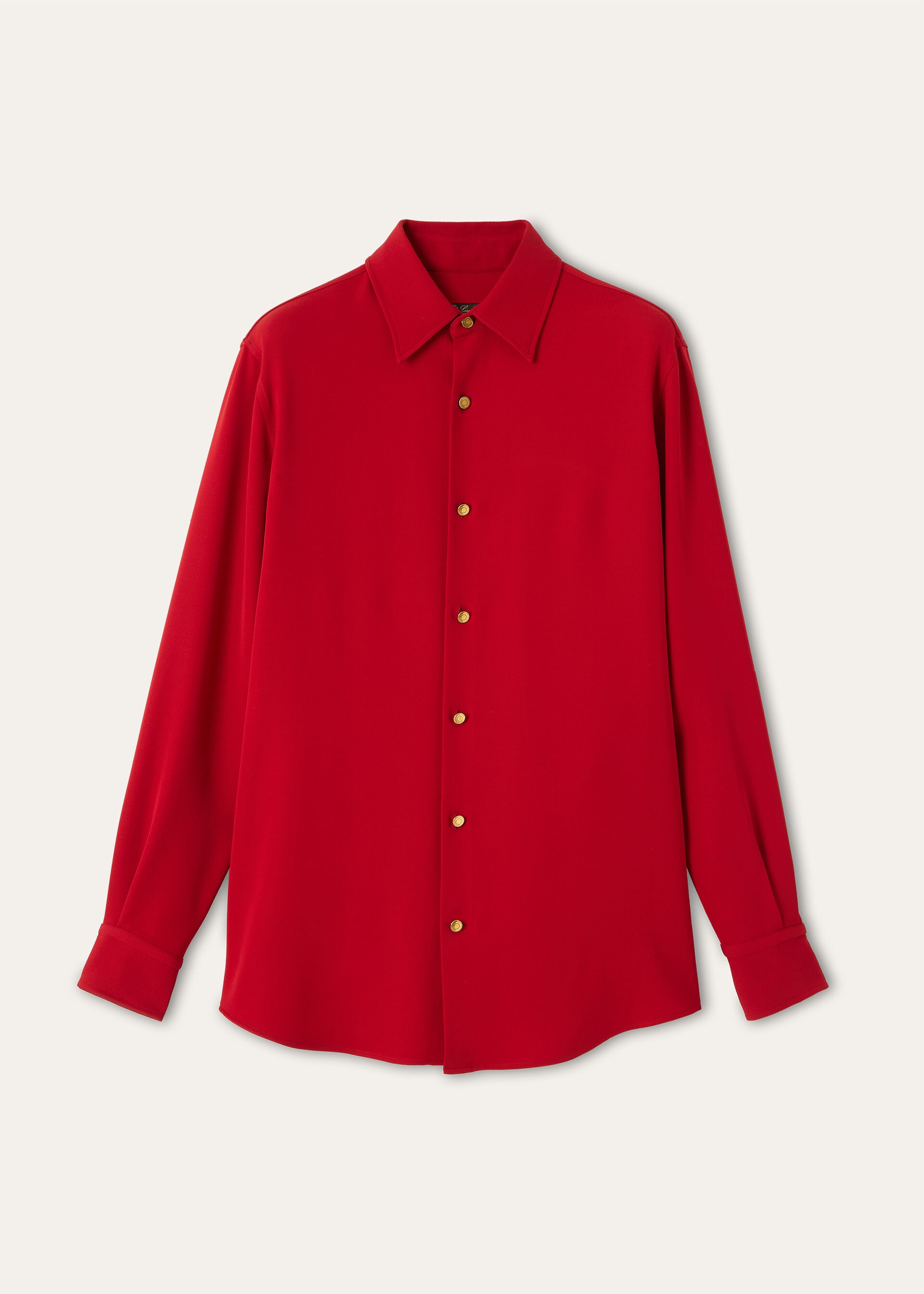 THEA SQUARE COLLAR SHIRT CADY CREPE