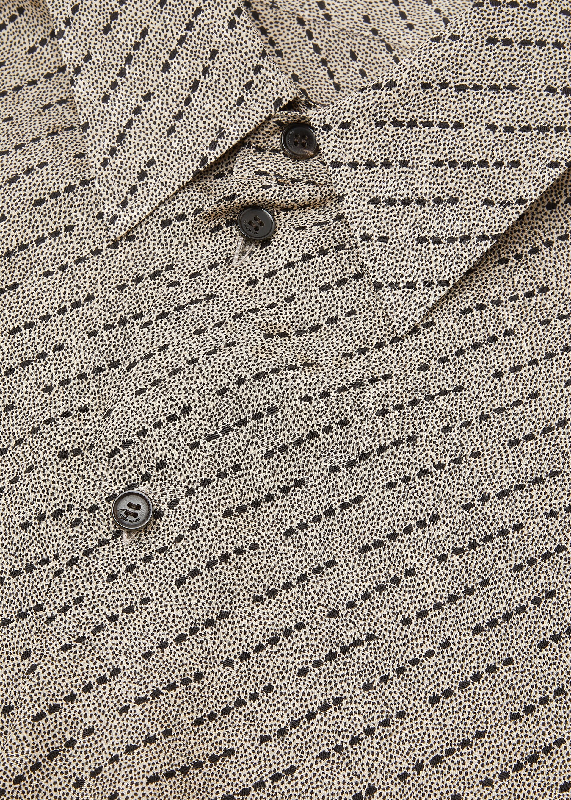 THEA PENNY COLLAR CORIANDER SEEDS DIAGONAL SILK J.