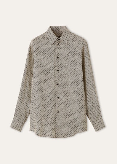 THEA PENNY COLLAR CORIANDER SEEDS DIAGONAL SILK J.