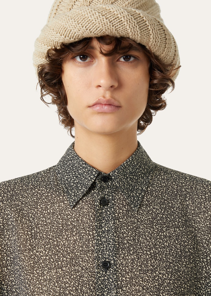 THEA SQUARE COLLAR SHIRT PEPPER GRAINS SILK_FAQ9377_T1X5_2