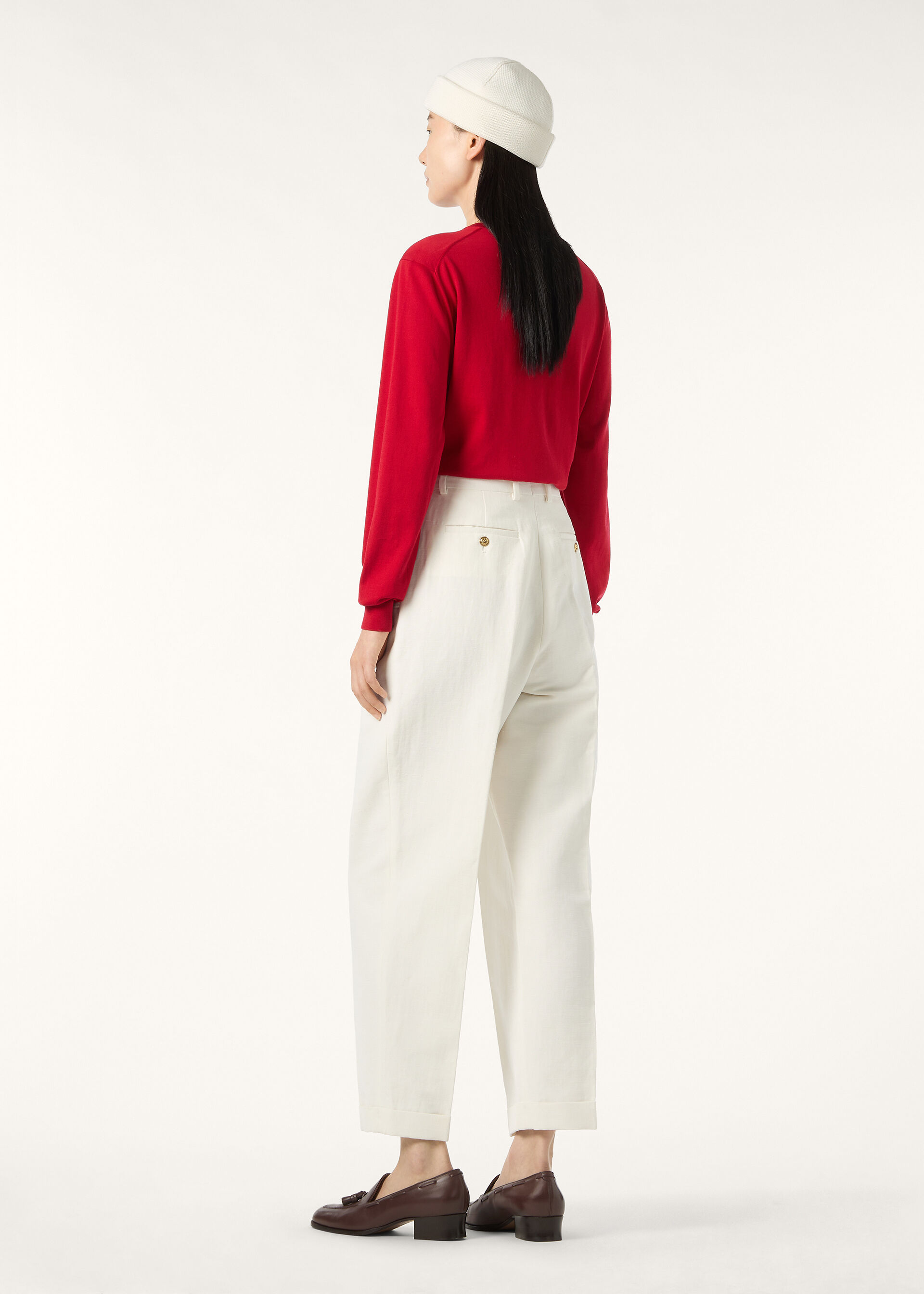 CALE TROUSERS LINEN NATTE'