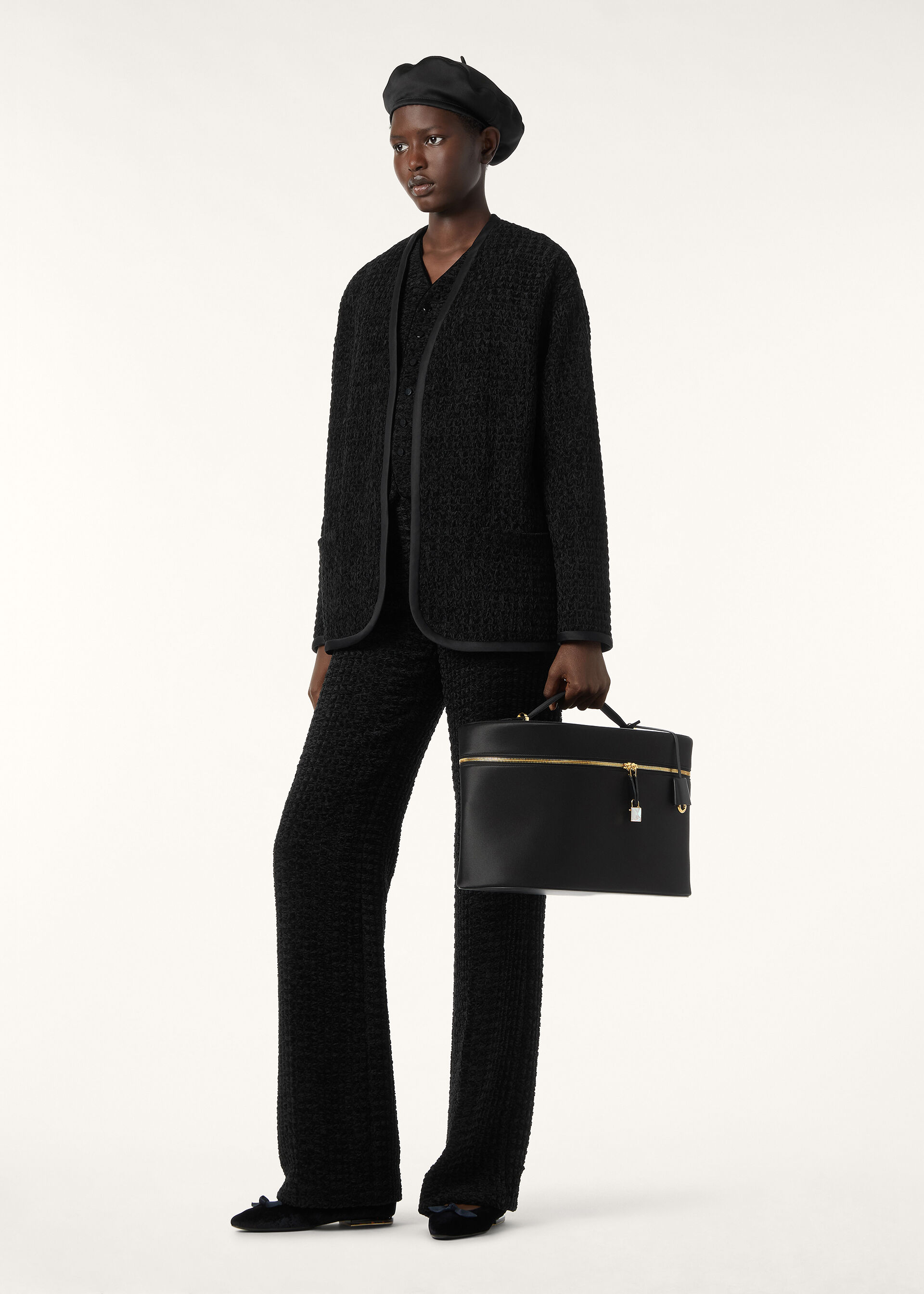 TIMI TROUSERS VELVET JACQUARD