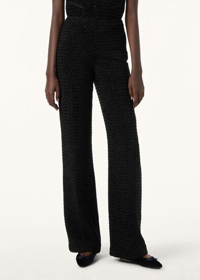 TIMI TROUSERS VELVET JACQUARD