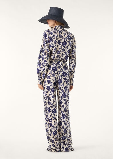 SVEN TROUSERS SUMMER LOTUS SILK